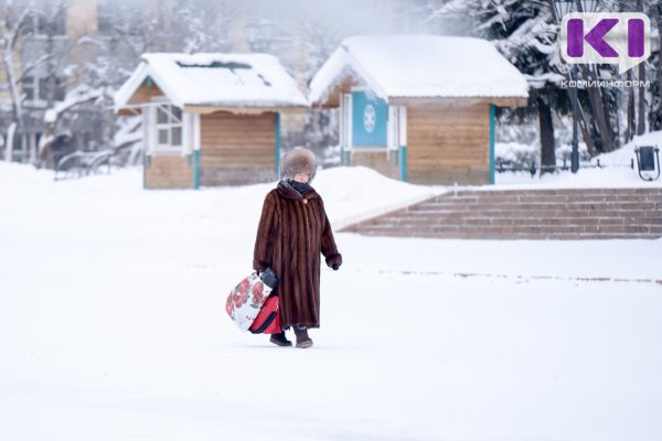 Погода в Коми 13 января: в западных районах теплее, чем в восточных