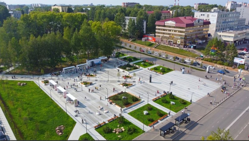 В Сыктывкаре за 5 лет благоустроили более 90 общественных и дворовых территорий