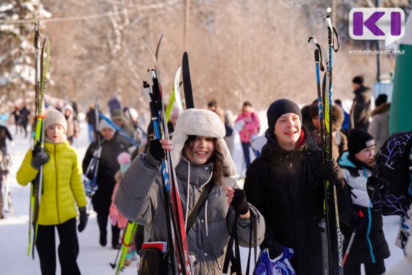 Сыктывкарец - значит лыжник: жители столицы Коми массово прошли 