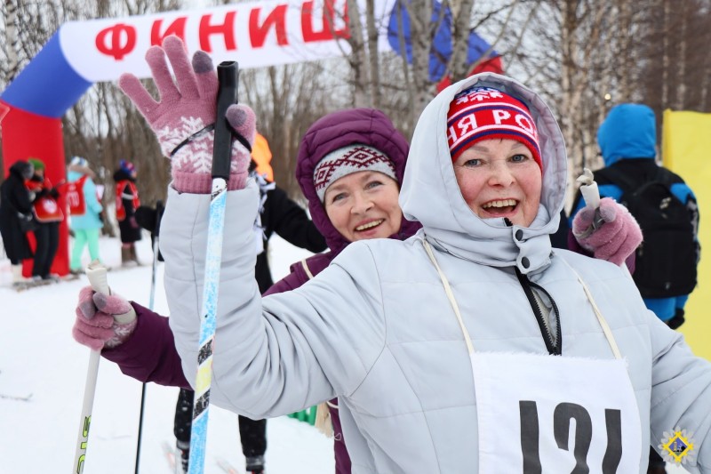 "Лыжня России-2024" в Инте собрала любителей спорта всех возрастов

