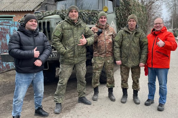 Гуманитарный груз в зону СВО доставили активисты Усть-Куломского представительства МОД 