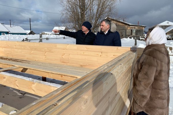 В усинской деревне Новикбож началось строительство двух жилых домов для работников медицины и образования