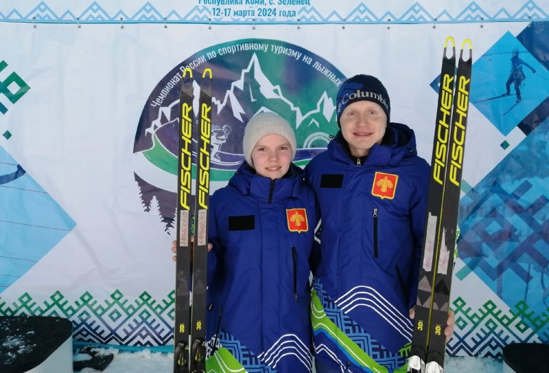 У Коми две медали на домашнем чемпионате России по спортивному туризму на лыжных дистанциях