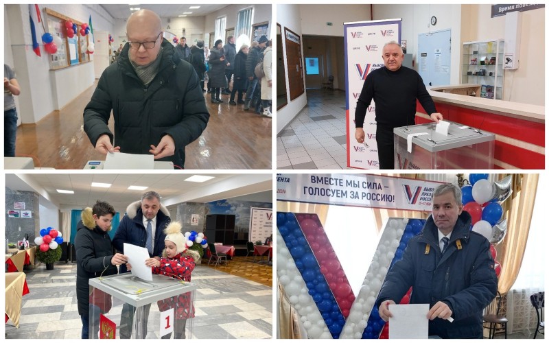 Градоначальники Коми приняли участие в выборах президента России