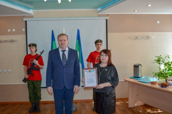 В администрации Корткеросского района состоялась торжественная церемония передачи государственных наград