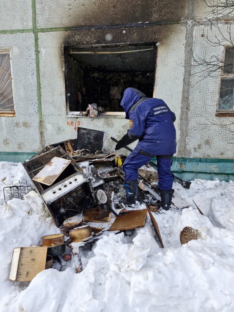 Пожар в Усинске имеет криминальный характер - СУСК