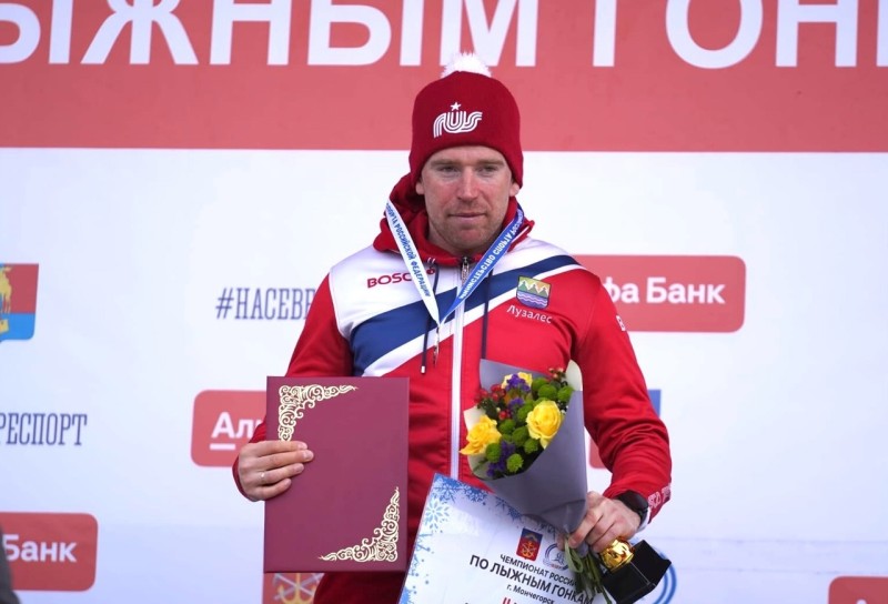 Илья Семиков стал вице-чемпионом России в масс-старте на 70 км