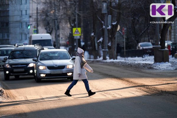 В каждом третьем ДТП в Сыктывкаре получают травмы пешеходы