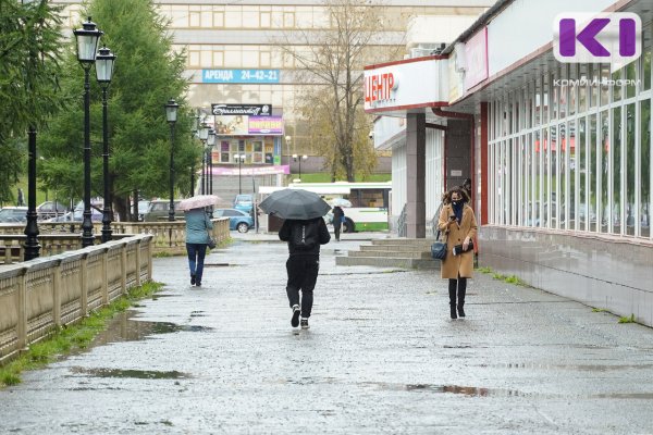 Погода в Коми 23 апреля: дождь, мокрый снег и ветер