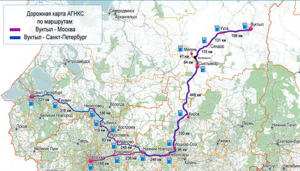 Автодорога сыктывкар архангельск карта