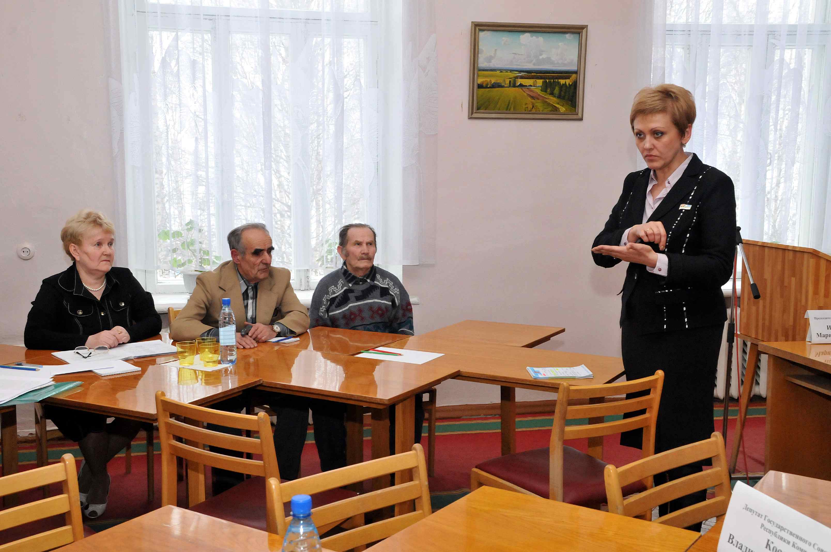 Ветераны Усть-Куломского района рассказали парламентариям Коми о наболевшем