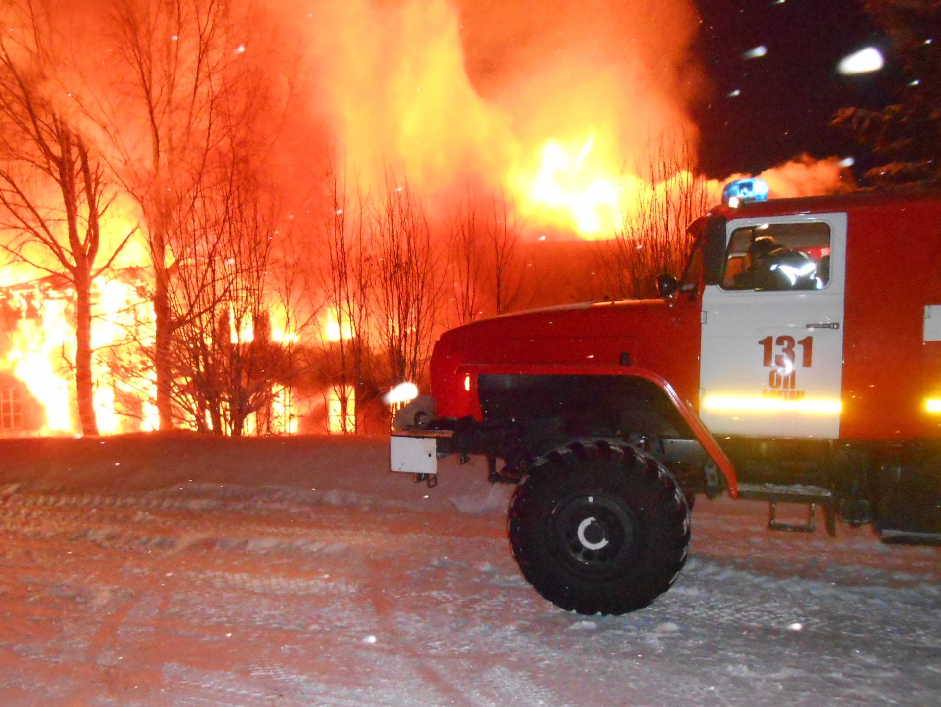  В Сысольском районе сгорела школа-сад