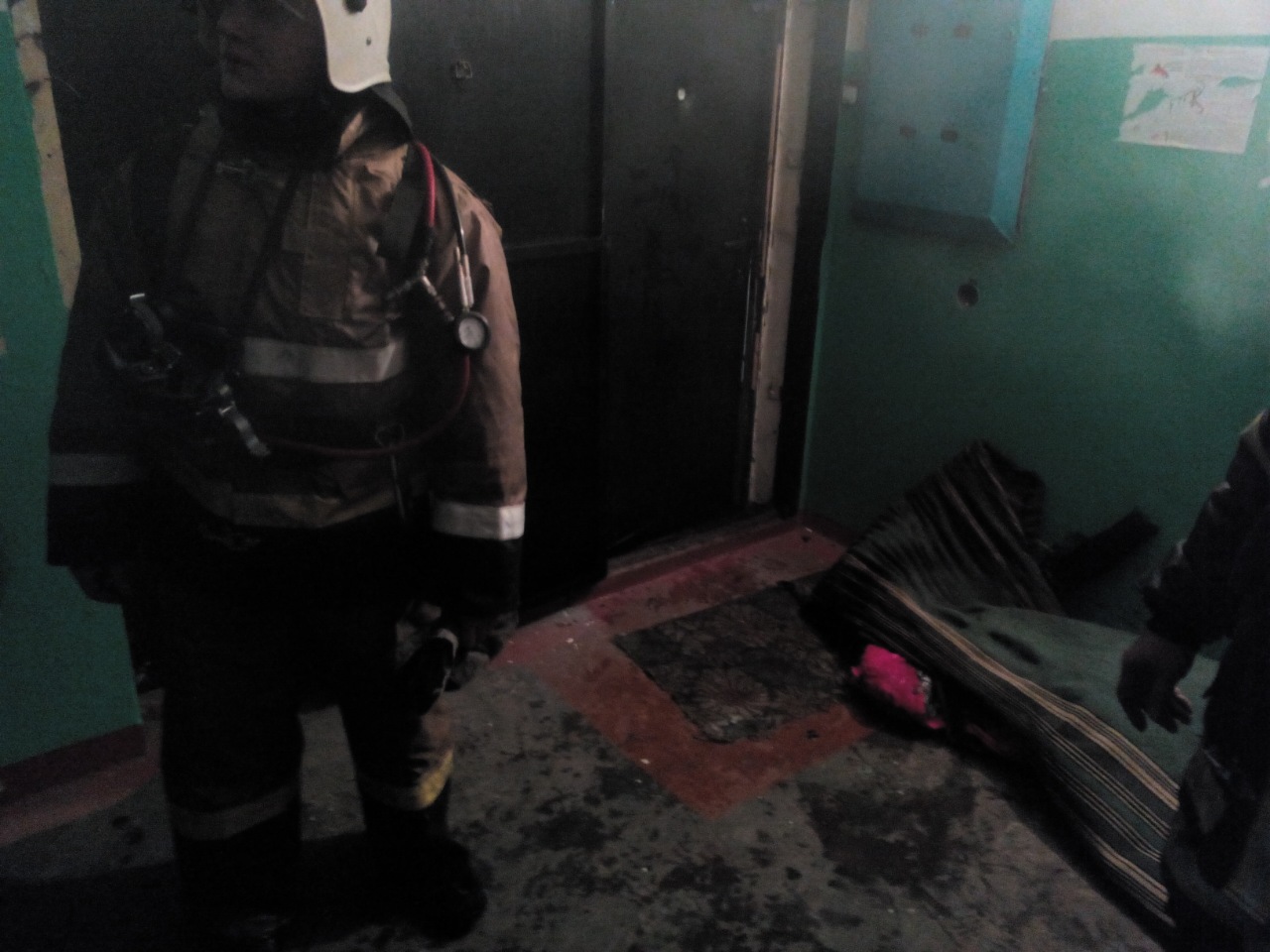 На пожаре в Воркуте погибла женщина