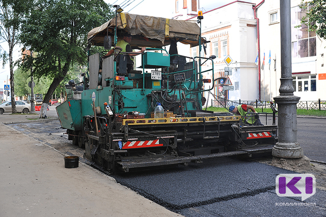 Столица Коми освоила федеральные средства на ремонт дорог в установленный срок