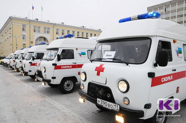 Коми получит 11 новых автомобилей скорой помощи
