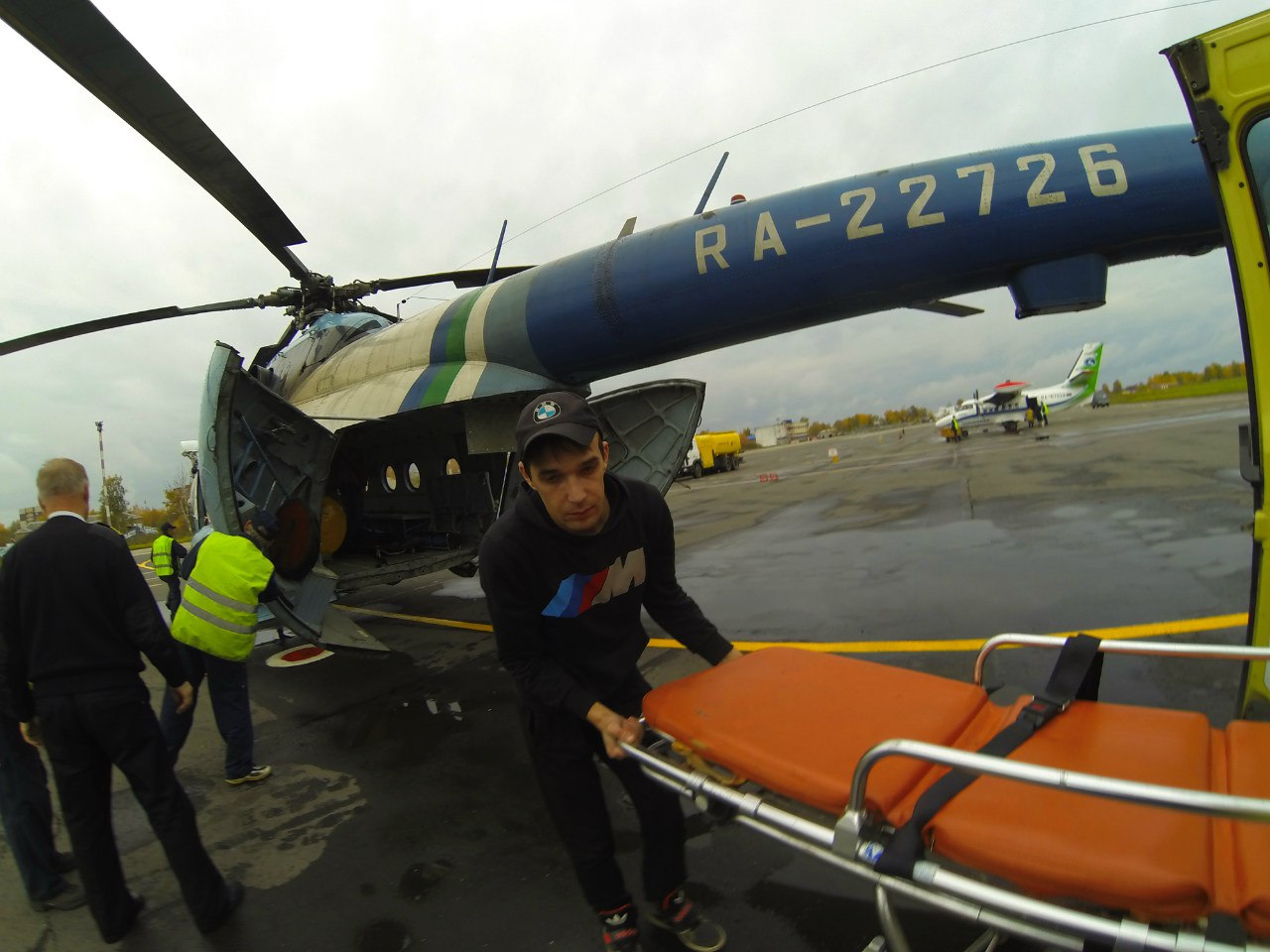 В этом году из труднодоступных районов Коми вертолетом МИ-8 экстренно эвакуировано 323 человека