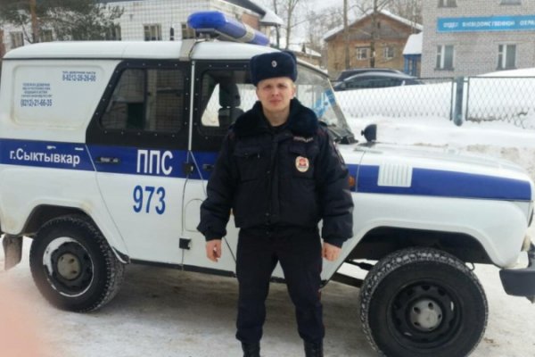 В Сыктывкаре сотрудник ППС во внерабочее время задержал подозреваемого в грабеже