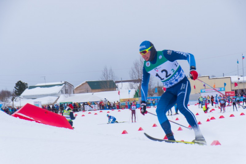 Эстафета чемпионата России стала бронзовой для двух лыжных команд Коми