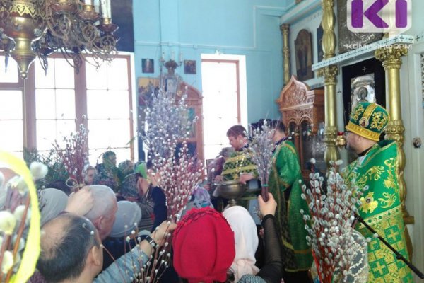 Православные Коми встретили Вербное воскресенье