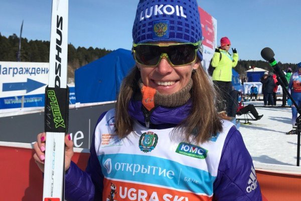 Лыжница из Коми Ольга Царева выиграла Югорский марафон