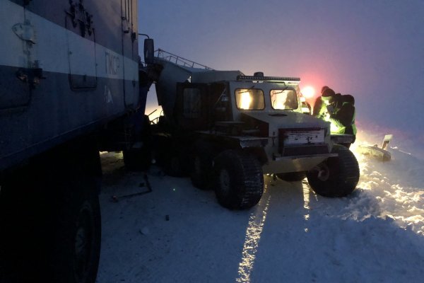 В Воркуте в ДТП погиб водитель снегоболотохода 