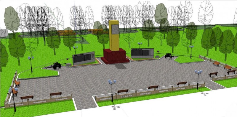 Сквер Победы в Сосногорске готовится к реконструкции