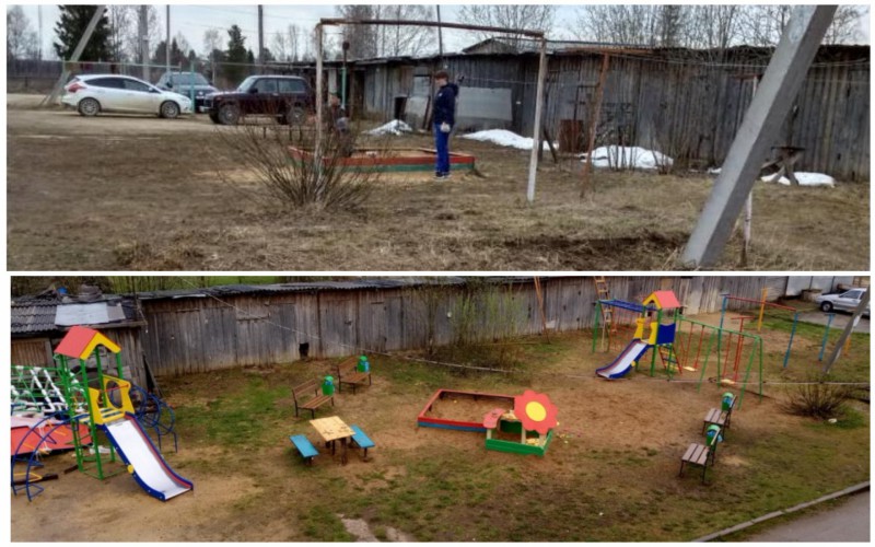 В поселке Чиньяворык на благоустройство дворов потратят более 200 тысяч рублей