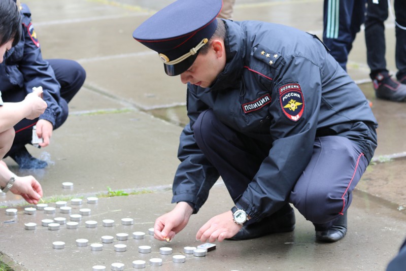В Сыктывкаре полицейские почтили память павших в годы Великой Отечественной войны