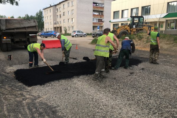 В Прилузье завершена кампания по ямочному ремонту дорог

