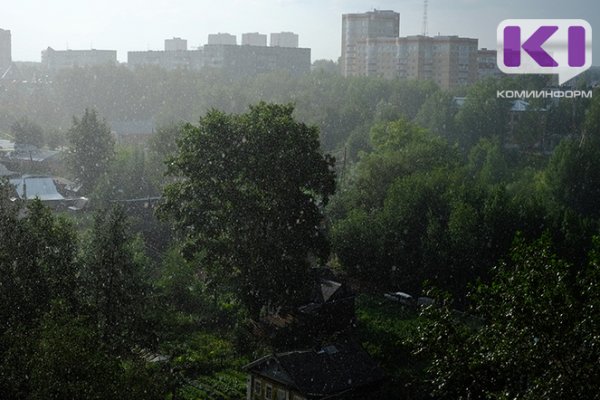 В юго-восточных районах Коми объявлено штормовое предупреждение 