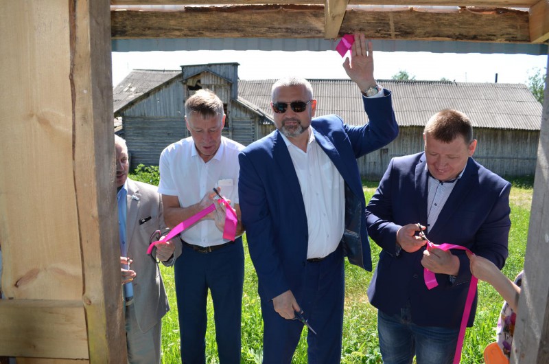 В Усть-Цильме фермер Василий Захаров открыл цех по переработке мяса

