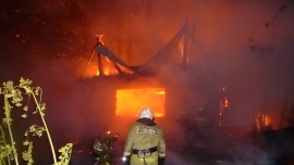 За сутки в Ухте сгорели три дачных дома