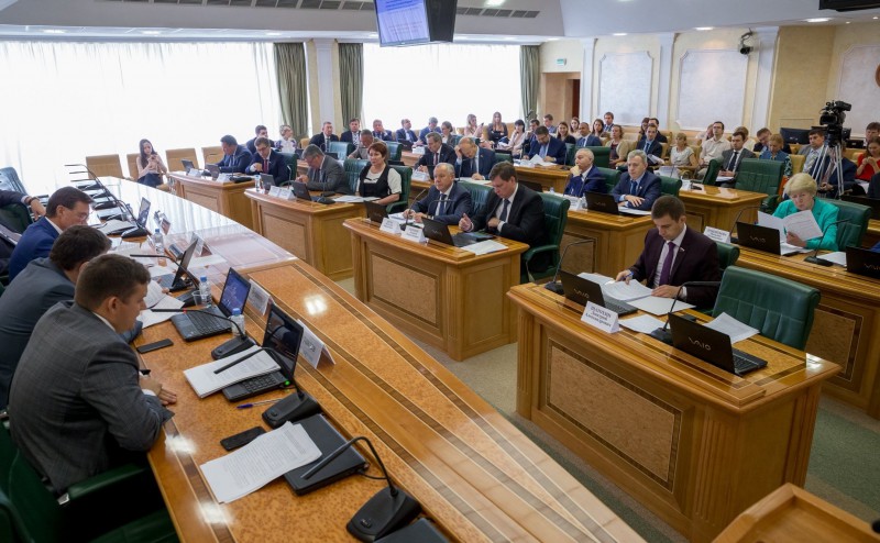 Совет Федерации подвел итоги работы работы за первое полугодие