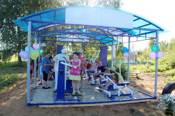В деревне Горьковской Сысольского района открыли новую спортивную площадку