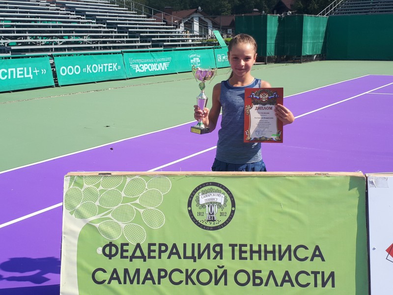 Сыктывкарка Владислава Ластовская победила на открытом Первенстве Самарской области по большому теннису