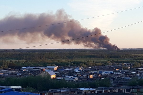 В Усинске ликвидировали пожар на полигоне ТБО
