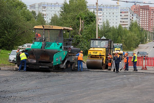 В столице Коми продолжается ремонт дорог