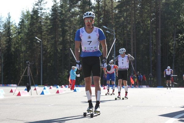 Алексей Виценко из Удоры стал лучшим спринтером на Всероссийских соревнованиях по лыжероллерам и кроссу