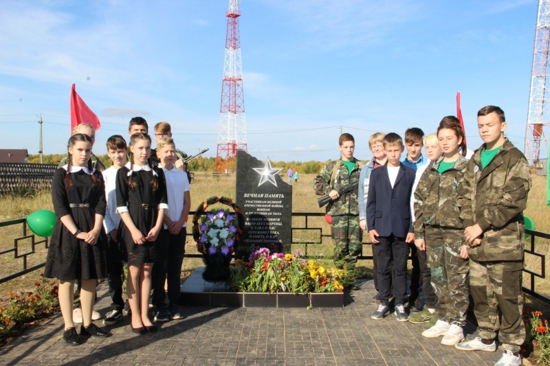 В Вухтыме установили первый памятник ветеранам войны