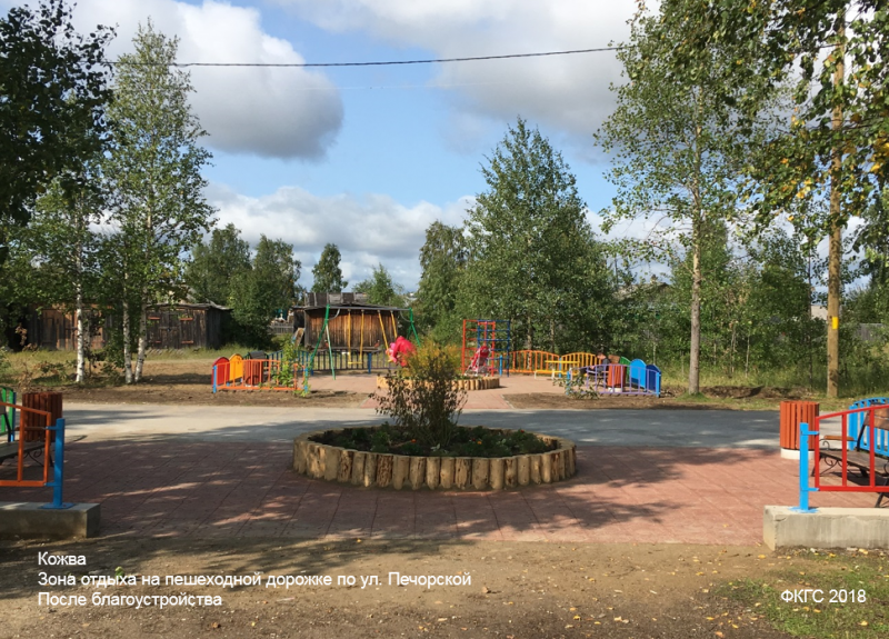 В Коми до конца ноября благоустроят 90 дворов, 61 общественное пространство и один городской парк

