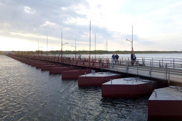 Наплавной мост в Ижемском районе Коми демонтируют 29 октября