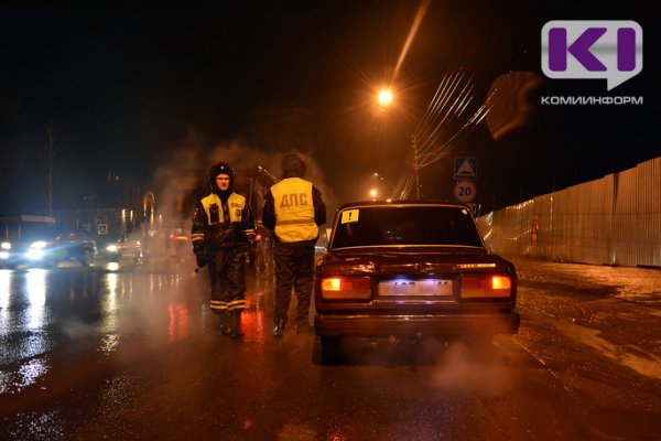 Ночной рейд в Сыктывкаре: погоня, пьяные за рулем и сбитый пешеход