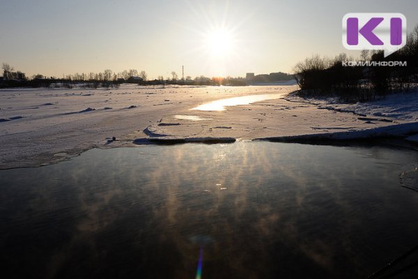 На реках Коми прогнозируют поздний ледостав