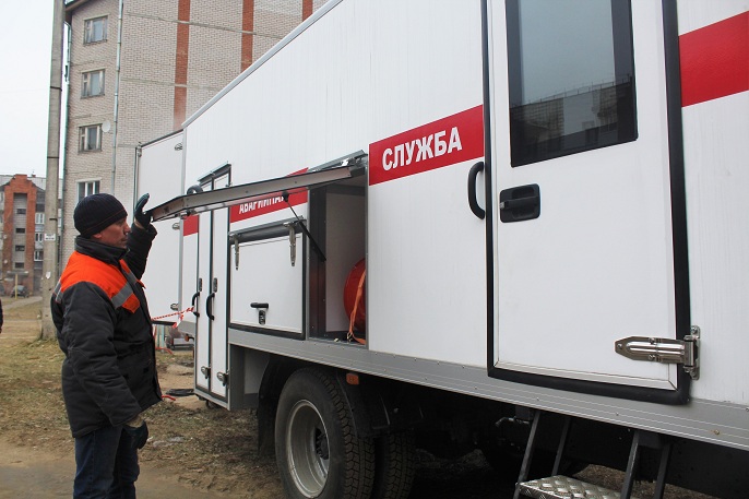 В Сыктывкаре появился современный мобильный комплекс для обслуживания и ремонта тепловых сетей