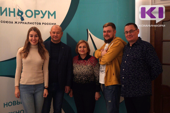 Делегация из Коми отметила 100-летие Союза журналистов России в Москве
