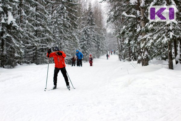 Подготовка лыжных трасс в столице Коми затянулась из-за теплого начала зимы
