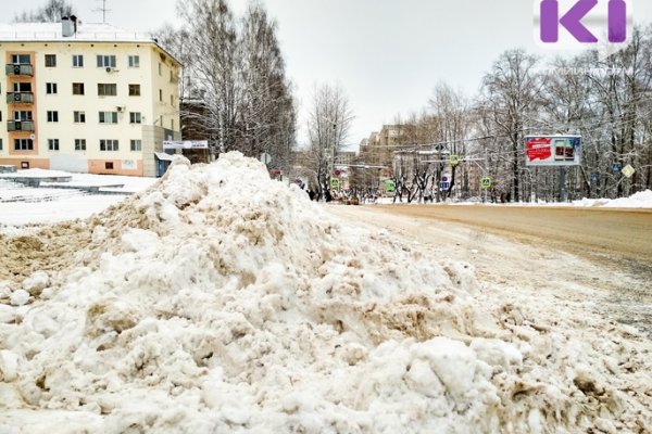 Общественники и журналисты проконтролировали расчистку сыктывкарских улиц от снега