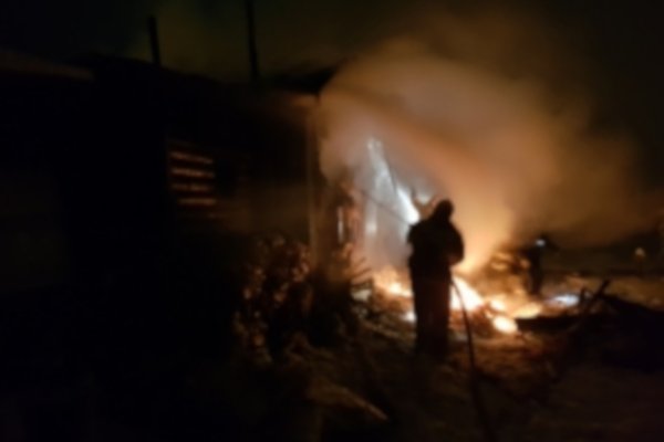 В Микуне в частном доме сгорели два человека