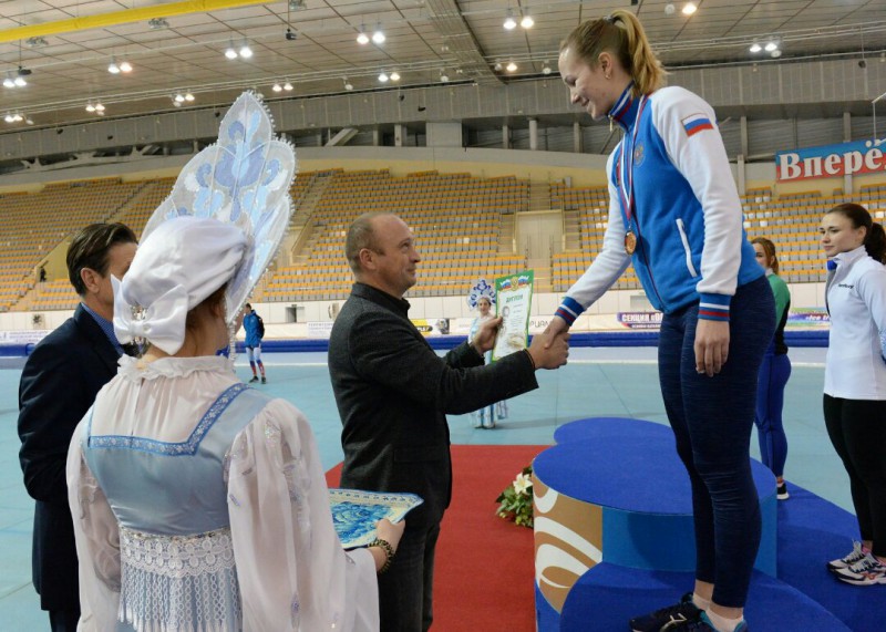 Сыктывкарка Мария Ван стала бронзовым призером Всероссийских соревнований по конькобежному спорту
