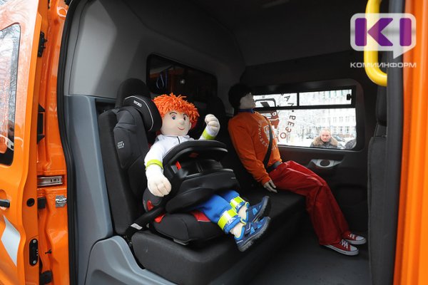 Госавтоинспекция Коми призывает водителей обезопасить детей на дорогах